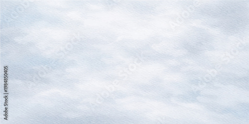 A beautiful clear blue sky with fluffy white clouds creates a bright sunny cloudscape on a summer day, showcasing nature's atmosphere and light in the open air