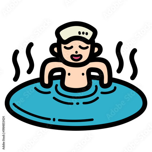 onsen illustration