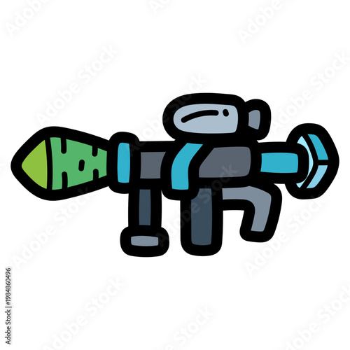 bazooka illustration