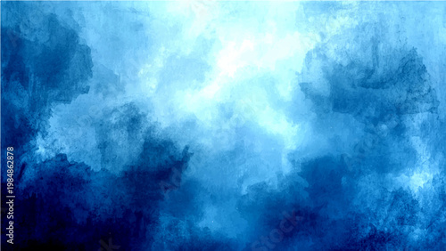 Abstract ethereal cerulean cosmos background with radiant luminescence and dramatic celestial serenity and artistic atmosphere tranquil and dreamy aesthetic.