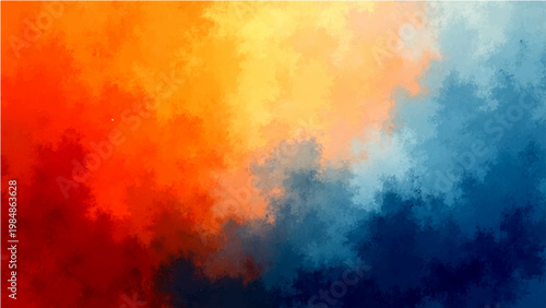 Colorful abstract textured art brushstroke design and artistic vibrant background vivid color palette digital composition bright creative design expressive dynamic painting and modern art element.