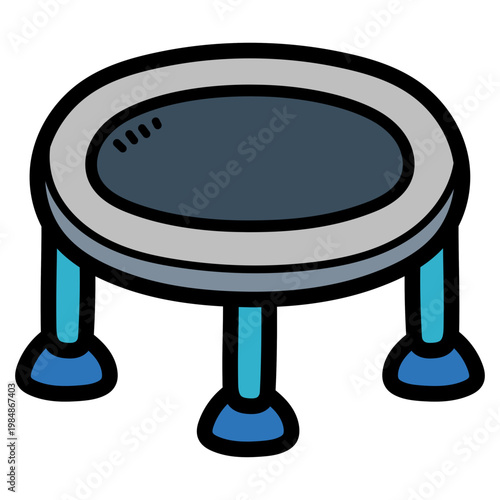 trampoline illustration