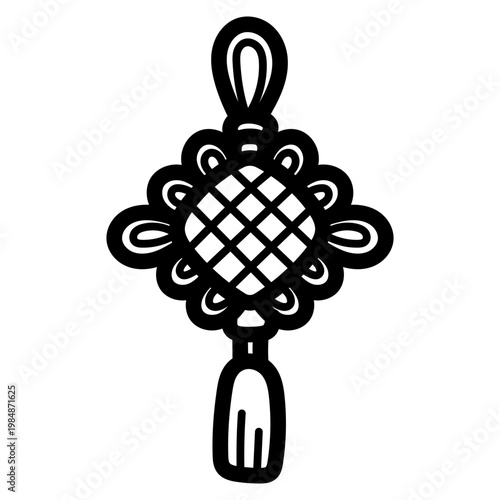 chinese knot illustration