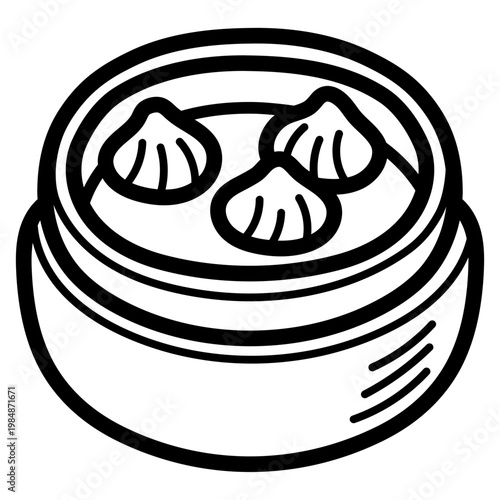 dumpling illustration