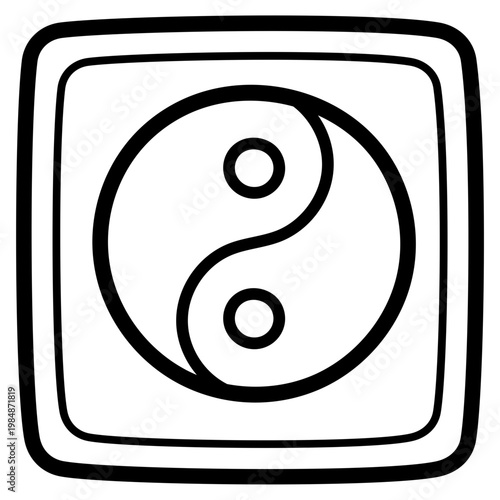 yin yang illustration