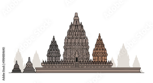 Ancient Wat Phra Kaew temple architecture in Bangkok Thailand features golden stupas and heritage buildings that showcase authentic Thai Buddhist culture and historic Asian travel landmarks