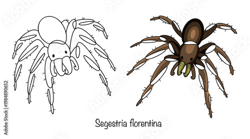 Segestria florentina