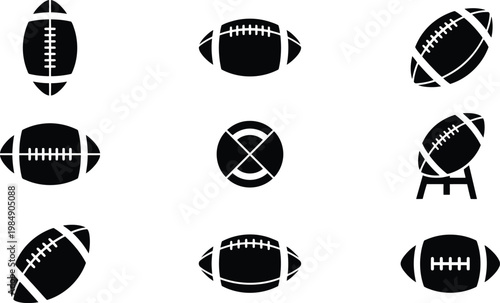 Sammlung von schwarzen Ordner-Symbolen in verschiedenen Zuständen mit und ohne Dokumente.