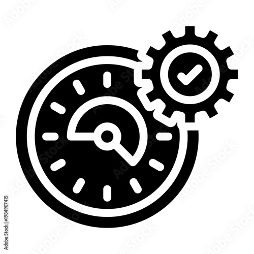 working hours icon vector