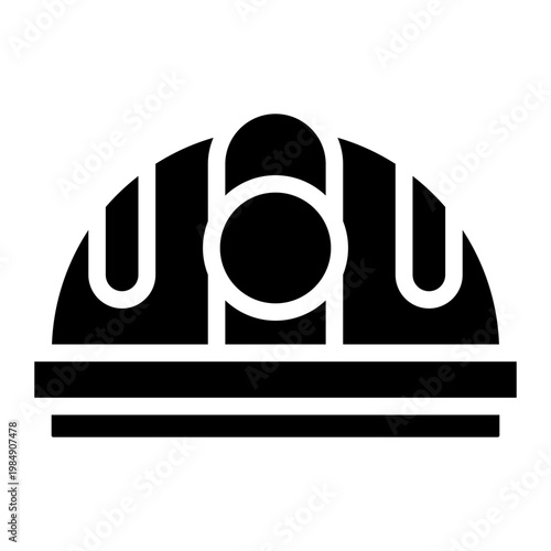 helmet icon vector