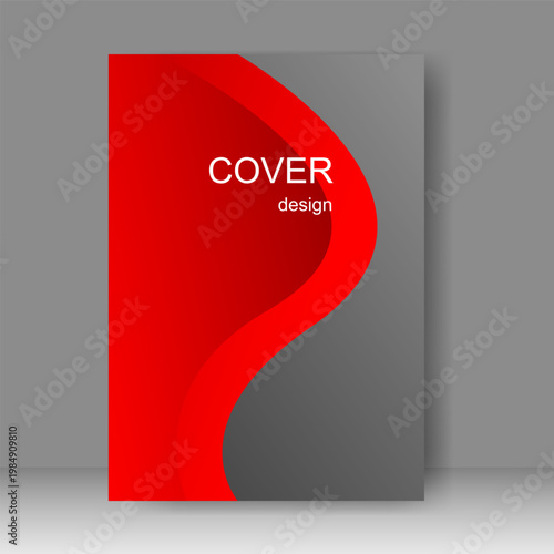 Brochure template modern design for cover book, poster, annual report, Flyer, magazine. vector illustration