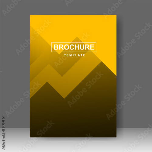 Brochure template modern design for cover book, poster, annual report, Flyer, magazine. vector illustration
