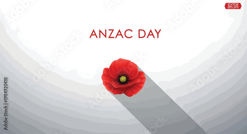 ANZAC Day, Australian poppy, memorial symbol, red flower