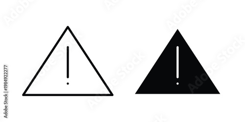 Free Download Attention icon and symbol. Vector icons set - GFXLoad
