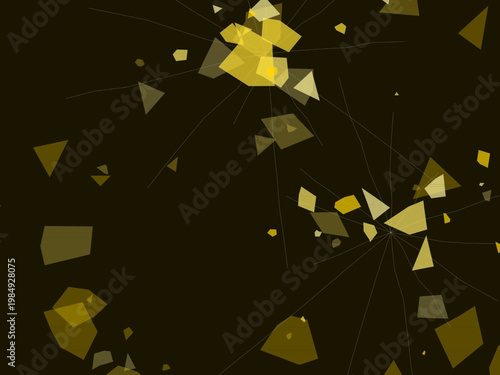 Shattered Glass Shard Pattern Broken Mirror Background