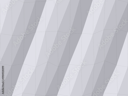 Origami Paper Fold Angular Facet Minimal Design