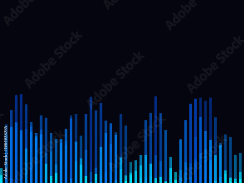 Sound Wave Audio Equalizer Music Spectrum Background