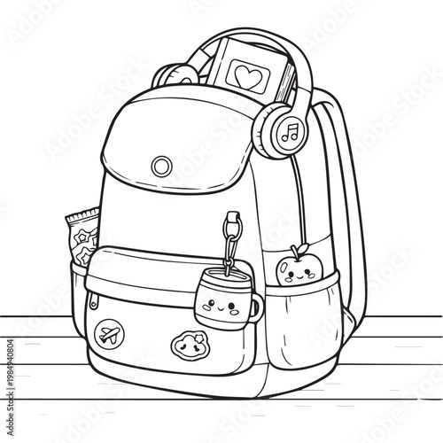 Cozy Travel Cute & Comfy Coloring pages