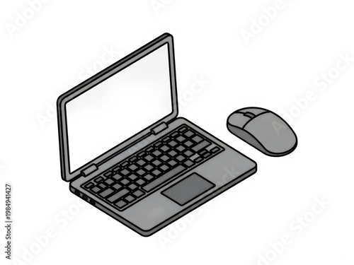 A laptop with a network cable plugged into its ethernet port