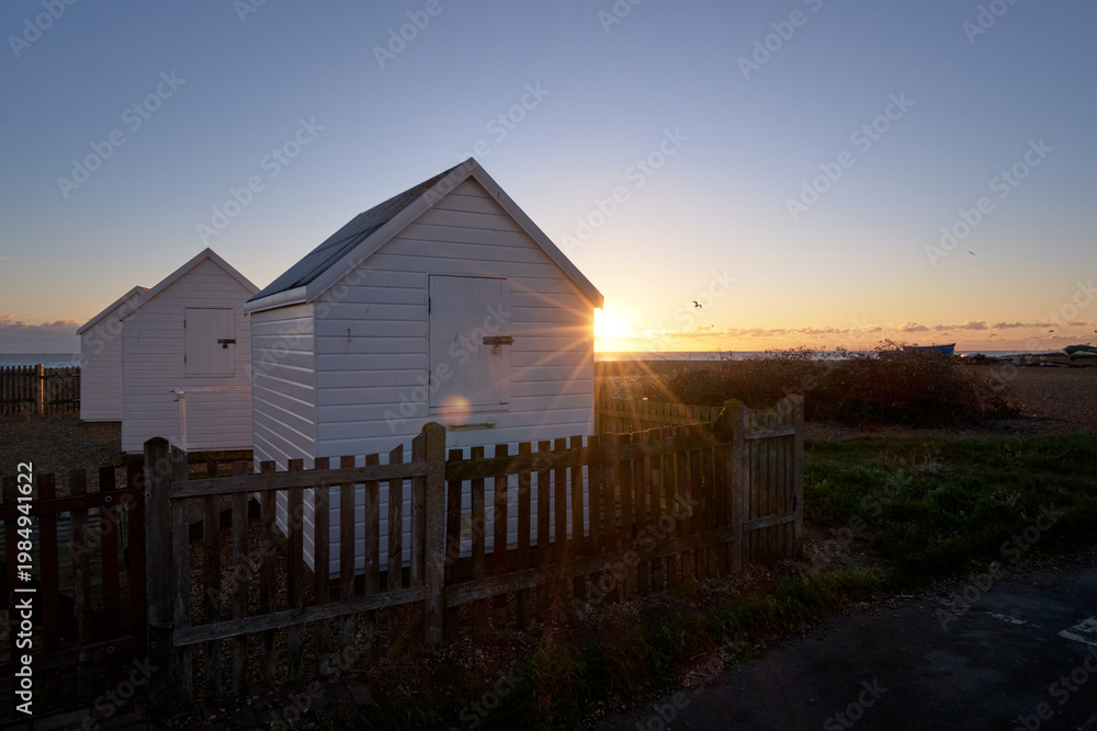 Fototapeta premium Beach Huts