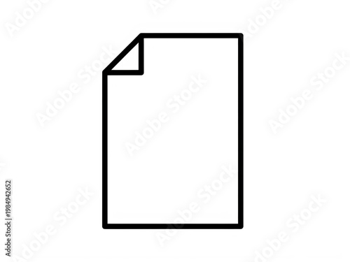 A simple black line drawing of a house