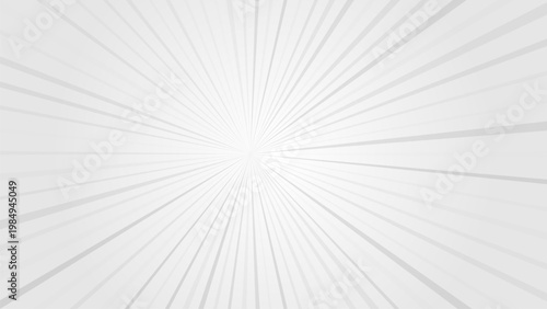 Rays of light burst outward from a central point in a graphic design