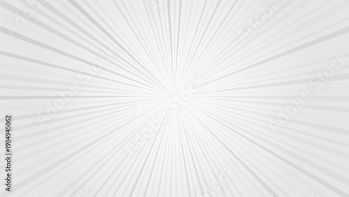 Rays burst outward from center in sunburst pattern on paper