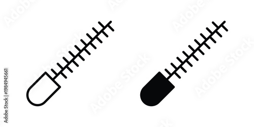 Zip icon and symbol. Vector icons set