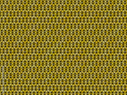 Metal Ring Chain Mail Mesh Pattern Background