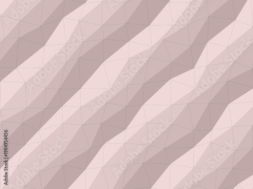 Paper Fold Origami Angular Facet Pattern Design