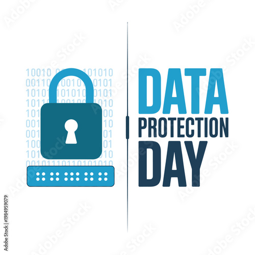 Data Protection Day Lock Icon.