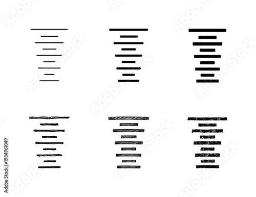 Graduated volume markings on a measuring cup used to indicate precise quantities of liquids or powders  Create ONE image