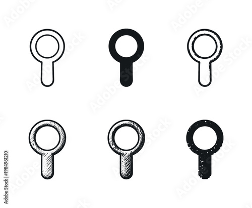 Optional hanging loop at the end of a silicone spatula handle for convenient storage   six