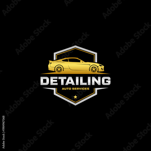 Car Detailing Service Logo Design.