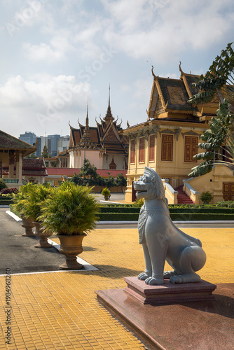 Royal Palace Complex Phnom Penh Cambodia Cultural and Historical Landmark