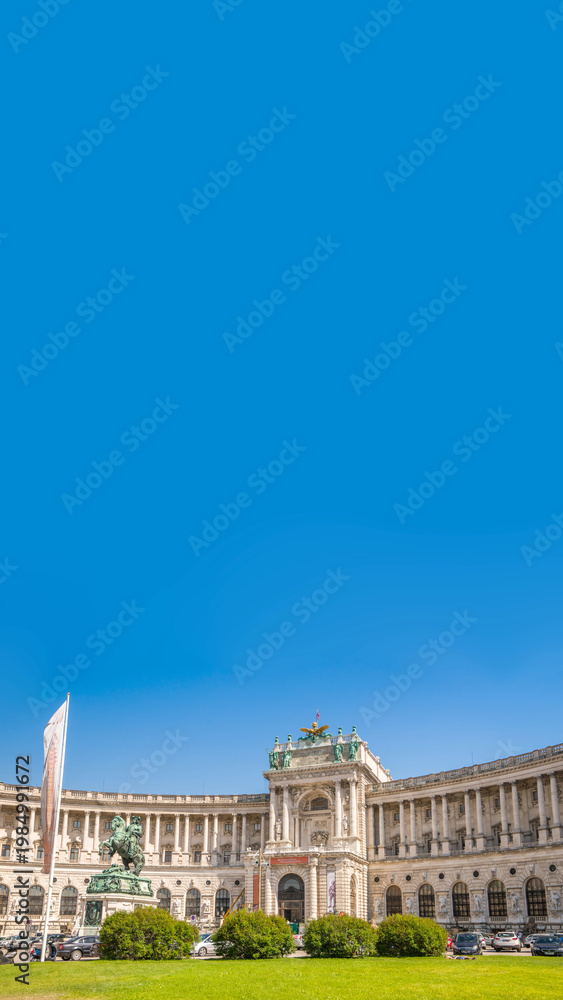 Obraz premium Nationalbibliothek, Wien, Österreich 