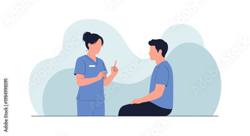 Doctor examining patient's eyes, medical check-up, healthcare concept