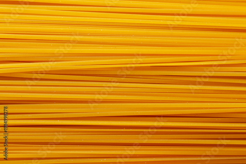 Raw Organic Italian Bavette Pasta in a Bunch