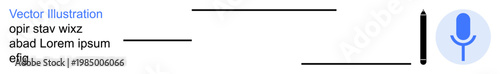 Speech recognition, transcription services, digital communication, technology interface, voice commands, accessibility. Microphone icon adjacent to editable text. Speech recognition and transcription