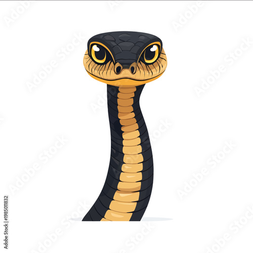 simple vector mamba clipart illustration white background vector art style simple design flat illustration no shadows