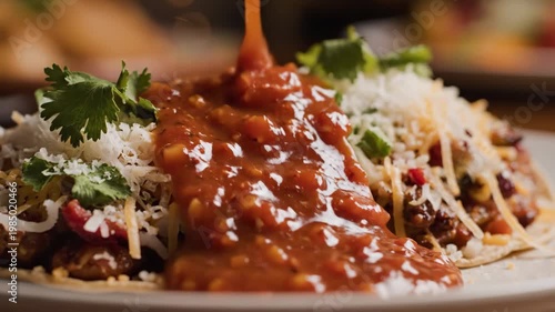 Aerial drone view of a serene lake at sunset with sailboats