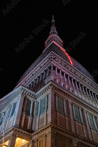 2025 Dcember Turin, Italy cityscape featuring elegant historic architecture, urban streets, and a classic European atmosphere. historic buildings, charming streets, and typical urban architecture.