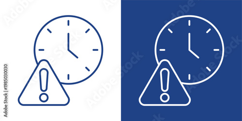 Constraint Blue And White Icon Style Collection