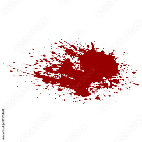 Blood Splatter Splash Stain Illustration