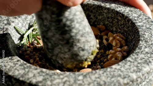 4k aerial drone footage of modern city skyline at golden hour with warm sunlight and reflections