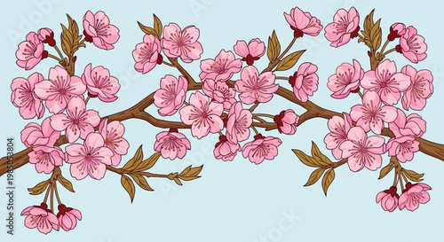 Sleek black cat illustration with piercing yellow eyes, gracefully walking on a stark white background. Mysterious domestic feline animal.