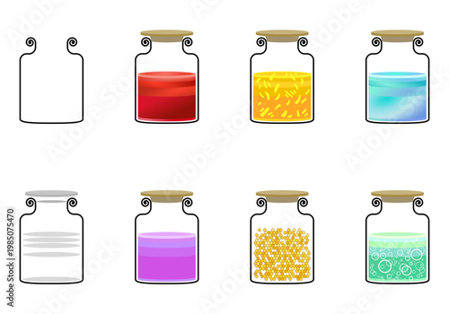 ジャム瓶ーバラエティパック