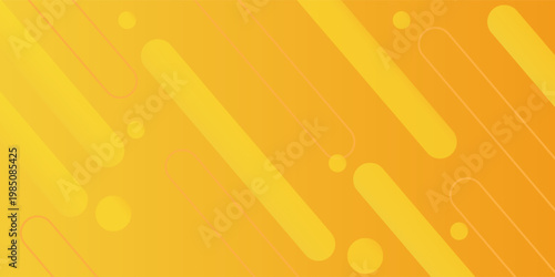 Abstract orange geometric background. Dynamic shapes composition. Eps10 vector