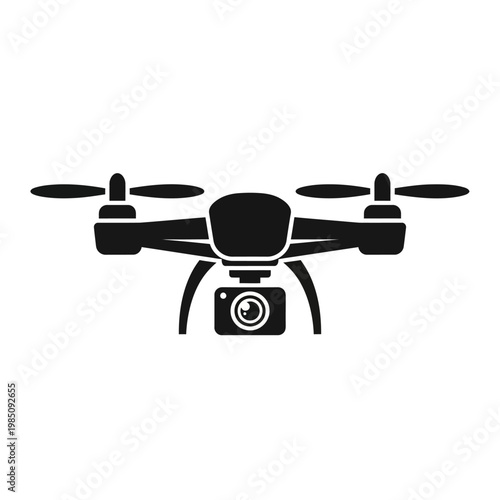 A sleek, modern drone with a high-definition camera, perfect for aerial photography and videography