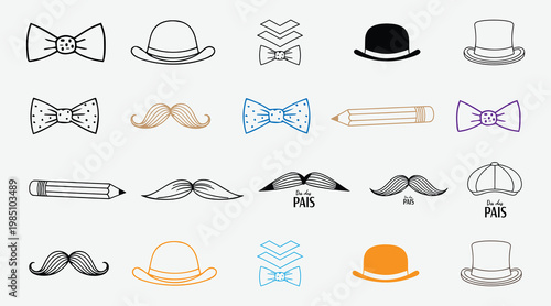 Father's day gifts stylish hats bow ties accessories for the best dad ever